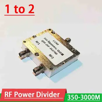 350-3000MHZ Moc Delič RF power splitter 1 2 Power Delič Senzory F/ 2.4 Ghz, GPS, WiFi VHF vysielač Ham Rádio zosilňovač