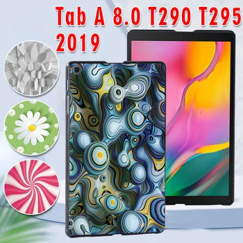 Tablety obal pre Samsung Galaxy Tab 8.0 (2019) T290/T295 Kryt Puzdro + Zadarmo dotykové Pero