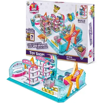 5 Prekvapenie Hračka Mini Značky Mini Toy Shop Playset Série 1 ZURU s 5 Tajomstvo Ukladať a Zobrazovať Vaše Mini Collectibles