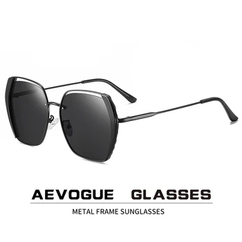 AEVOGUE Ženy, Mnohouholník Polarizované Retro Jazdy Slnečné Fashion Okuliare Gradient Objektív Dizajn Značky UV400 AE0792