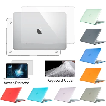 Notebook Crystal Prípade 2021 Apple MacBook Air 13.6 Pro 14.2 16.2 Vzduchu Retina M1 M2 Čip 11 12 13.3 A2337 A2338 Kryt Pro 16 15