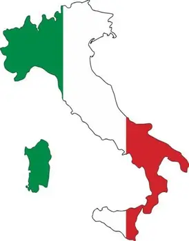 Taliansko Okno Lipnúť - talianskej Vlajky Vinyl Statické Okno Držať Dokonalé talianske Darček instagram