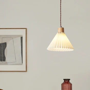 Skladaný Posteli Luster Masívneho Dreva Domov, Spálne, Jedálenský Stôl Jedáleň Japonská Posteľ & Raňajky Minimalistický Tvorivé Lampy