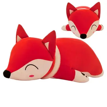 Kawaii Líšky Bábika Plyšové Zvieratá, Hračky, Kreslené Fox Objímanie Plnené Plyšový Vankúš Detská Izba Decor Strany Narodeniny Darček Pre Dievčatá Chlapci