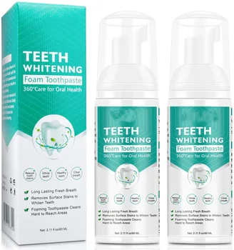 Bielenie zubov Zubnou Pečenie zubná pasta Pena Zubov Zubnou Jemných Pena Hlboko Čistí Ďasná Škvrny 60ml