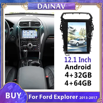 12.1 Palce Auto Multimediálne DVD Prehrávač Pre FORD Explorer 2013 2014 2015 2016 2017 Android Auta GPS Navigácie Auto Rádio Stereo