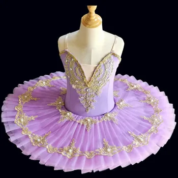 2022 Nové Balerína Balet Tutu Pre Dieťa Dievčatá Adulto Tanečné Oblečenie Deti Palacinka Balet Tutu Kostýmy, Obleky Baletné Šaty