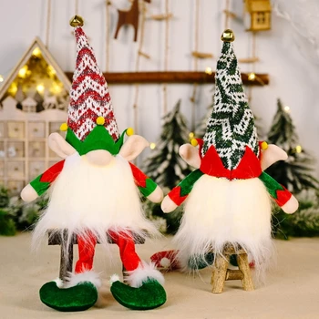 Vianočné Gnome s LED Svetlo, Ručné švédsky Tomte Trpaslíci Škandinávskych Santa
