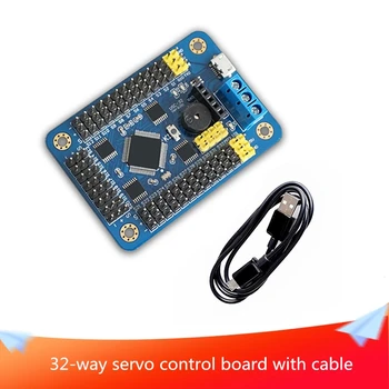 32-spôsob Servo Control Board s Kábel Vhodný pre Arduino USB DIY Robot Servo Riadenie Príslušenstvo Podporu PS2 Rukoväť