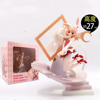 27 cm Rozprávka Iného Alice Obrázok White Rabbit Rozprávka Anime Akcie Obrázok Socha PVC Zber Model Hračky pre Dary