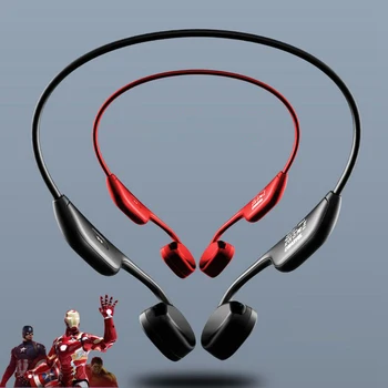 Marvel Comics Iron Man Vzdušné Vedenie Bluetooth Headset 5.3 Bluetooth, Otvorte Ear Športové Slúchadlá Ycling Bezdrôtové Slúchadlá