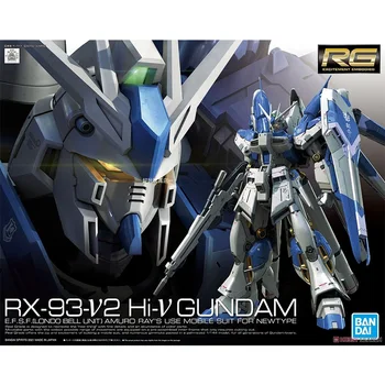 Bandai Gundam RG 1/144 PX-93-V2 Hiv Gundam Akčný Model Anime Obrázok Figurals Brinquedos Hračky Pre Deti, Darčeky