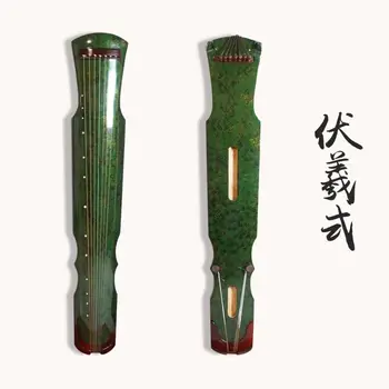 7 String Guzheng Zither Guqin Javor Drevené Čínsky Štýl Tradičných Cosplay Hudobné Nástroje pre Začiatočníkov Imitácia Bronz