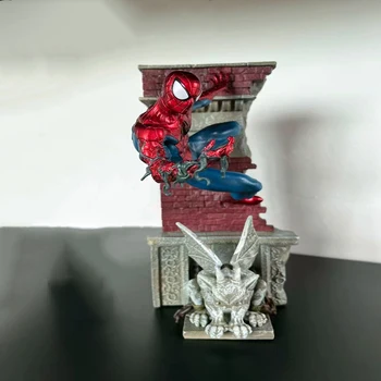 Spider-Man obrázok hrdina expedície DXG Jed 28 cm Spider-Man GK na stenu scény socha obrázok ornament model hračka darček pre deti