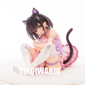 15 cm Anime Biskupa poslednou časťou (reprezentujúcou rondo Ayaka-chan cat Girl PVC Akcie Obrázok Hračky Dospelých Zber Model Bábiky
