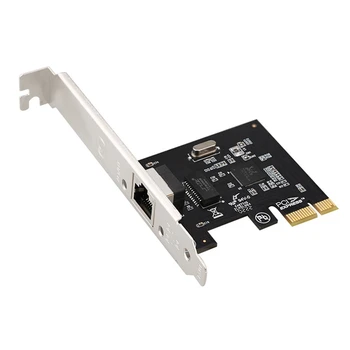 Gigabit PCIE Sieťová Karta RTL8111L 1000M, Sieťová Karta Port RJ45 LAN Adaptér Disk Free Desktop Pcie Domov Sieťová Karta