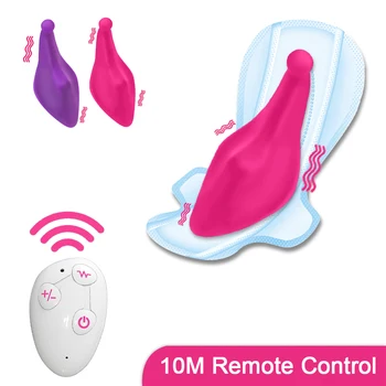 Diaľkové Ovládanie Neviditeľné Nositeľné Vibrátor 3 Rýchlosti G Mieste Klitorálny Stimulátor Sexuálne Hračky pre Ženy 10 Frekvencie Vibračného