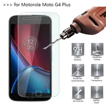 2.5 D 0.26 mm 9H Premium Tvrdeného Skla Pre Motorola Moto G4 Plus Screen Protector Tvrdeného ochranný film Na Moto G4 Plus