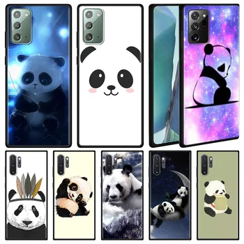 Tpu Kryt pre Samsung Galaxy Note 20 Ultra 10 Plus 10Lite 9 8 M31 M31s M51 M30s Shockproof Mäkké Prípade Super Roztomilý Panda