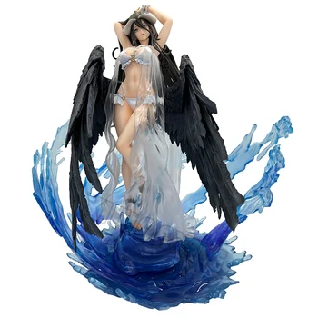 1:1 Deluxe Edition 33 cm Overlord Albedo Sexy Anime Obrázok Albedo Plavky Akcie Obrázok Yukata tak-bin Obrázok Dospelých Model Hračky