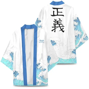 Farba Cosplayer Jeden Kus Anime Periférne Digitálna Tlač Japonský Harajuku Kimono Plášť Bunda Pyžamo Cardigan