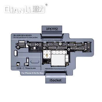 QIANLI iSocket pre iPhone X XS XSMAX 11, 11Pro, Max Doske Skúšobné Zariadenie poschodové Doske Funkciu Testera Platforma