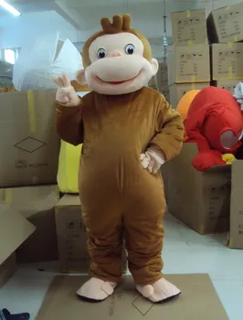Nové Profesionálne sa yeal Opice Maskot Kostým pre Dospelých Narodeninovej Party Maškarný Halloween Cosplay Oblečenie Oblečenie Vianoce
