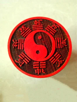 Taoistická tesnenie, vrodené osem trigrams tesnenie, jednostranný tesnenie, kola, broskyňa dreva, osem trigrams tesnenie, Taoistických práva tesnenie
