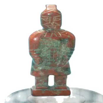Jade sochu klasické Samuraj zbiera staré jade zbierky pre