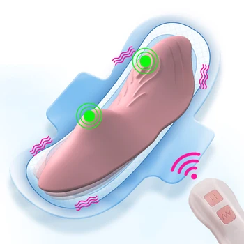 Prenosné Pánty Vibrátory Sexuálne Hračky pre Ženy Neviditeľné Vibračné Vajíčko Klitorálny Stimulátor Bezdrôtové Diaľkové Ovládanie Dildo Vibrátory