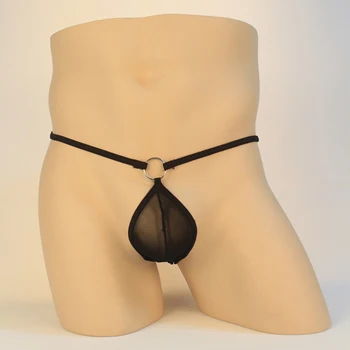 Muži Sexy G-string Penis Puzdro T-späť Tangá Muž Tenký Pásik Nohavičky Transparentné Muž Otvoriť Zadok Erotické spodné Prádlo Úplnej Bielizeň