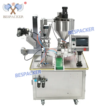 XBG-900 Automatické Plastové Jogurt Minerálne Vody Pohár Náplň Tesnenie Stroj
