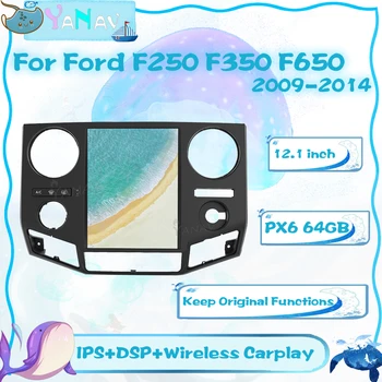 Auto Multimediálny Prehrávač Pre Ford F250 F350 F650 2009-2014 IPS Obrazovke Android, Auto autorádia GPS Navigácie Stereo Príjem Carplay