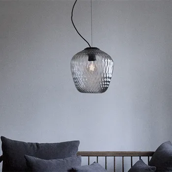 Fúkané série Moderných Nordic prívesok svetlá LED sklo lampa Domáce Vnútorné Interiéru Obývacej Izby, Spálne, Kuchyne loft prívesok svetlo