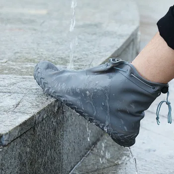 Dážď Boot Kryt Opakovane Latex Nepremokavé Dážď Topánky Zahŕňa protišmykové Gumy Dážď Boot Gamaše S/M/L Topánky Príslušenstvo