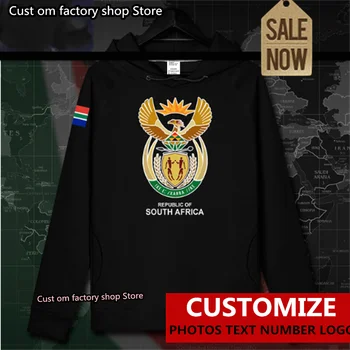Južná Afrika RSA Afriky ZAF mens mikina s kapucňou pulóvre hoodies mužov národa mikina tenké streetwear oblečenia hip hop tepláková súprava
