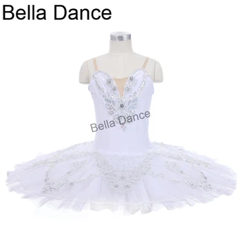 Biela Labuť Profesionálne Balet Tutu Ženy Klasické Palacinky Tanier Tutu Sukne Ružová Baletu Luskáčik Balet Fáze CostumeJY001A