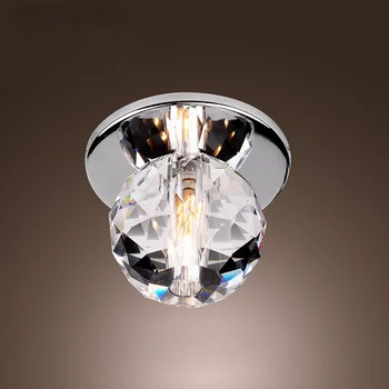 K9 Crystal Ball Stropné Osvetlenie, Domáce Vnútorné Osvetlenie, Moderné LED Svietidlá Veranda, Chodba Uličkou Crystal Stropné Svetlá